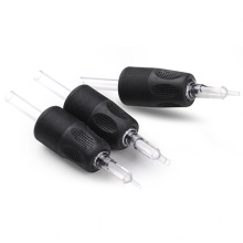 Top Grade Soft Disposable Tattoo Tube with Black Tip